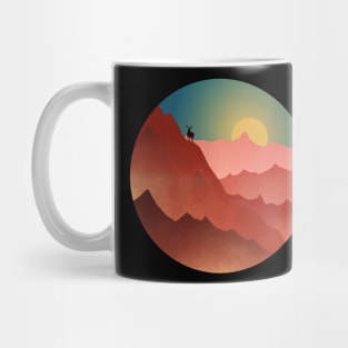 Goat in a mountain Mug